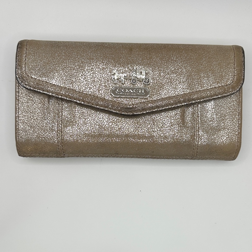 Coach Shimmering Bronze Women's Wallet